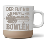Bowling Tasse mit Spruch Lustig Geschenk für Bowler Kaffeetasse Kegeln – Bild 1