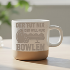 Bowling Tasse mit Spruch Lustig Geschenk für Bowler Kaffeetasse Kegeln – Bild 6