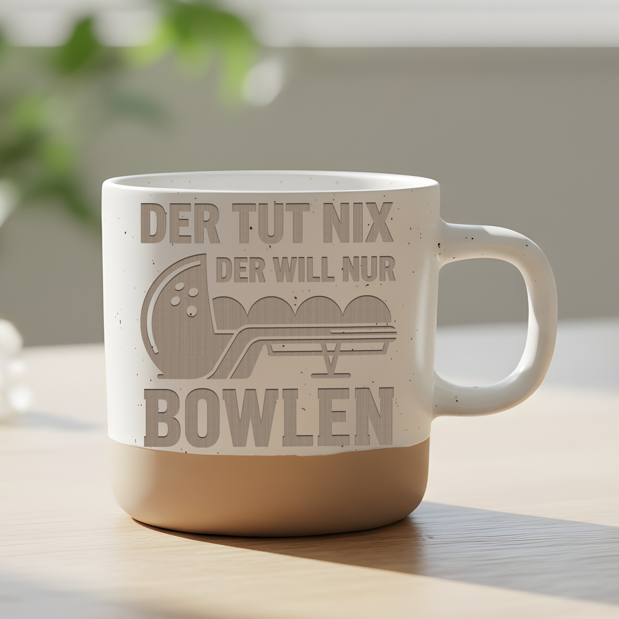 Bowling Tasse mit Spruch Lustig Geschenk für Bowler Kaffeetasse Kegeln – Bild 6