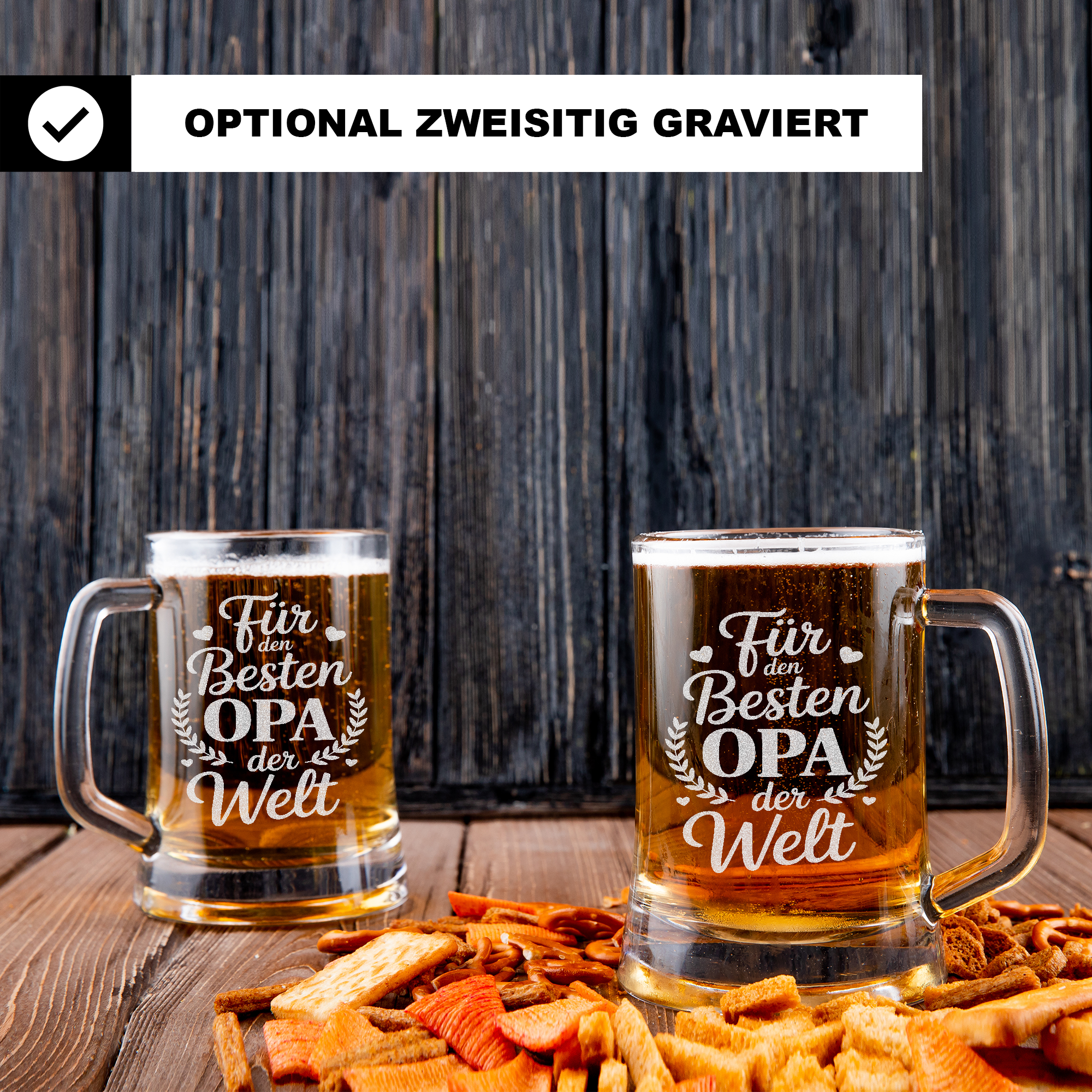 Bierkrug Bester Opa der Welt Geschenk  Enkel Geschenkidee Geburtstag Opa Spruch Männer