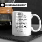Sohn Tasse von Mama Geschenkidee | Mutter Sohn Liebeserkläru – Weiß [farbe:weiß]