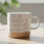 Bogenschießen Tasse mit Spruch Lustig Geschenk Bogenschütze Kaffeetass – Bild 6