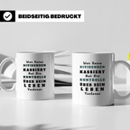 Dividenden Tasse mit Spruch | Lustiges Geschenk für Investor – Weiß [farbe:weiß]