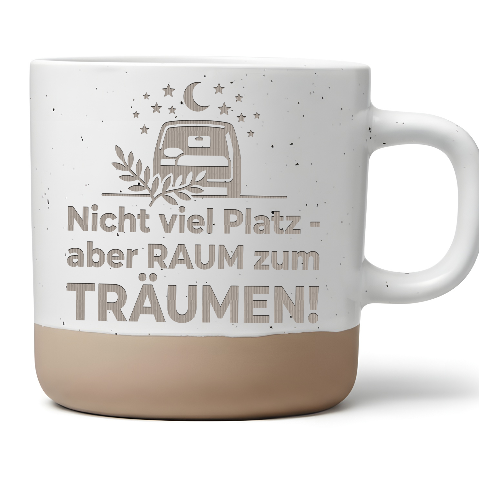 Camping Tasse mit Spruch Wohnmobil Kaffeetasse Geschenk für Camper Van – Bild 1