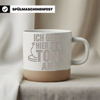Töpfern Tasse mit Spruch Lustig Geschenk für Töpfer Kaffeetasse Kerami – Bild 3