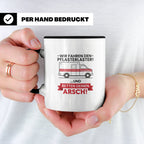 Pflasterlaster Tasse mit Spruch | Geschenk für Sanitäter, Re – Schwarz [farbe:schwarz]