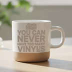 Vinyl Tasse Spruch Lustig Geschenk für Musikliebhaber Kaffeetasse Scha – Bild 6