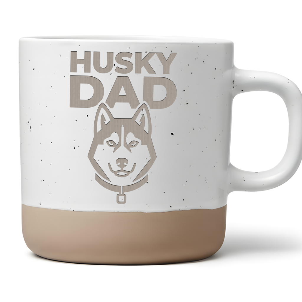 Husky Dad Tasse Geschenk für Hundebesitzer Kaffeetasse Husky Papa Bech – Bild 1