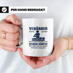Physiotherapeut Tasse mit Spruch Verärger mich nicht, Gesche – Weiß [farbe:weiß]