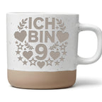 Ich bin 9 Tasse 9 Geburtstag Geschenk Kind Kaffeebecher Mädchen Junge  – Bild 1