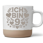 Ich bin 9 Tasse 9 Geburtstag Geschenk Kind Kaffeebecher Mädchen Junge  – Bild 1