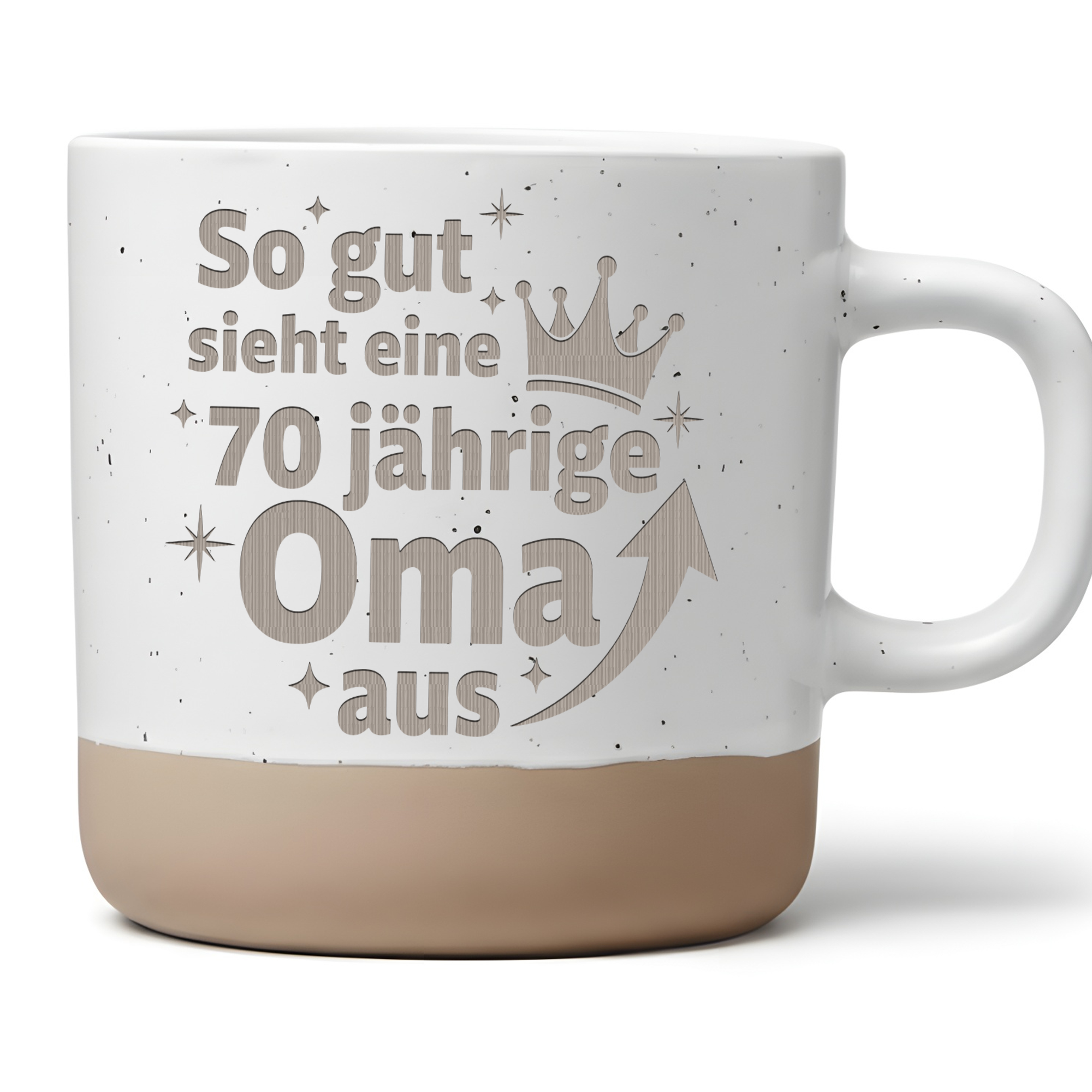 70 Geburtstag Oma Tasse So gut sieht eine 70 jährige Oma aus Geschenk  – Bild 1