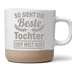 Beste Tochter der Welt Tasse Geschenk für Tochter Kaffeebecher So sieh – Bild 1