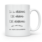 Hebamme Tasse lustig mit Spruch, Geschenk für Geburtshelferi – Weiß [farbe:weiß]