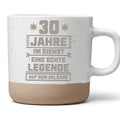 30 Jahre im Dienst Tasse Geschenk Arbeitsjubiläum Dienstjubiläum Legen – Bild 1