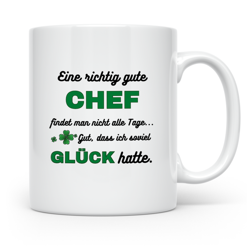 Bester Chef Tasse mit Spruch Dankeschön Geschenk für Vorgese – Weiß [farbe:weiß]