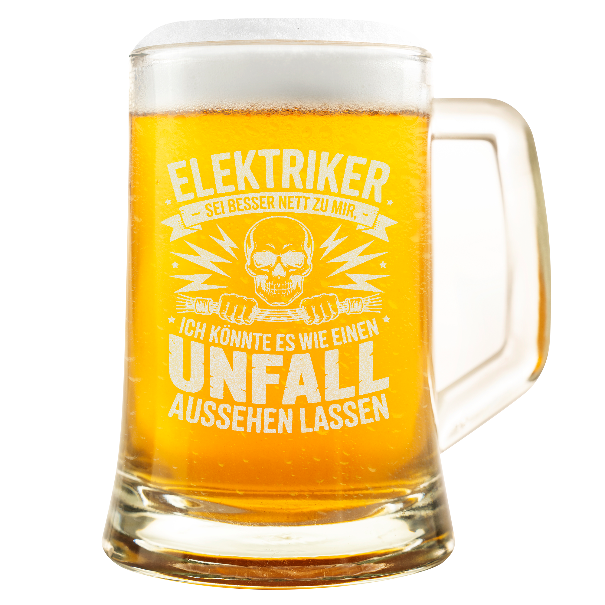 Elektriker Geschenk Lustiger Spruch Bier Humor Unfall Witz Werkzeug Männer Geschenkidee