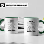 Mathe Tasse Was verstehst du nicht? Lustiger Spruch für Math – Grün [farbe:grün]