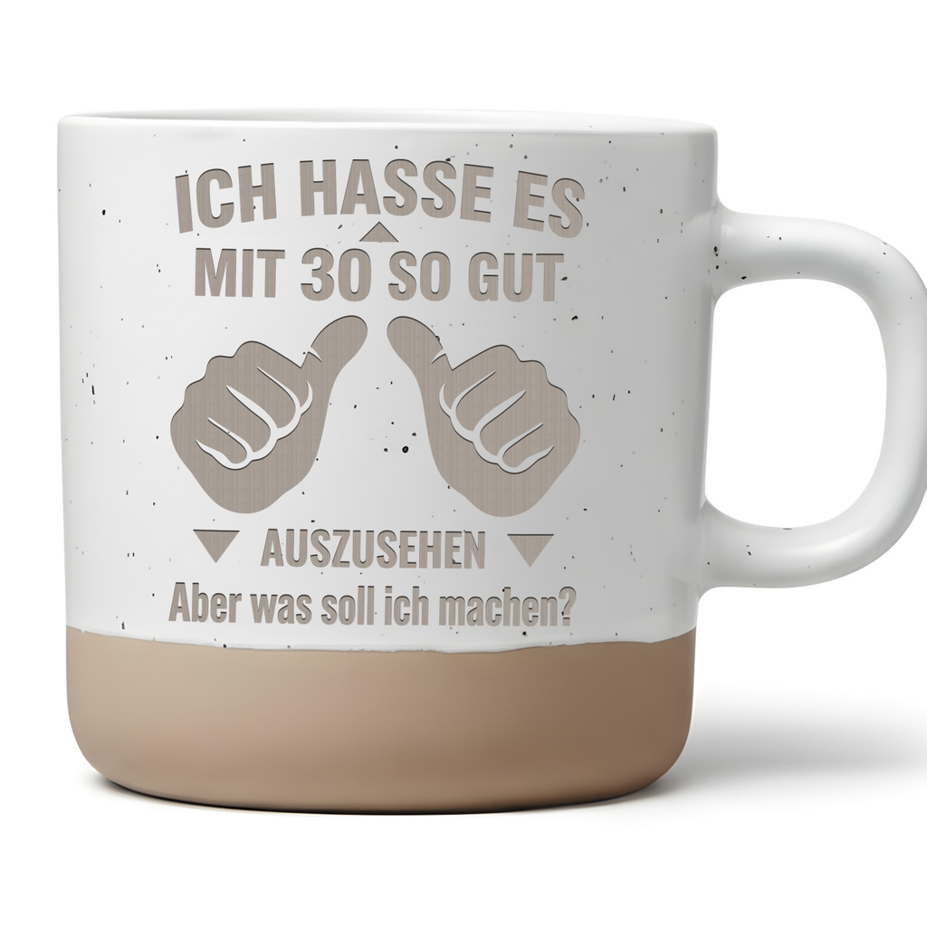 Lustige 30 Geburtstag Tasse Ich hasse es mit 30 so gut auszusehen Gesc – Bild 1
