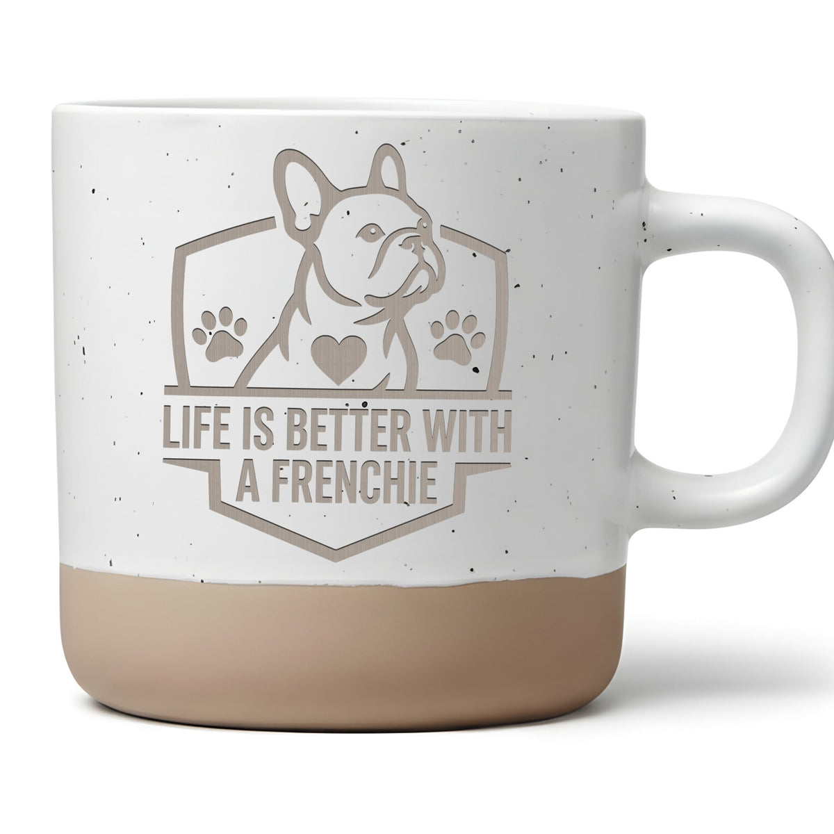 Französische Bulldogge Tasse Life Is Better With A Frenchie Geschenk f – Bild 1