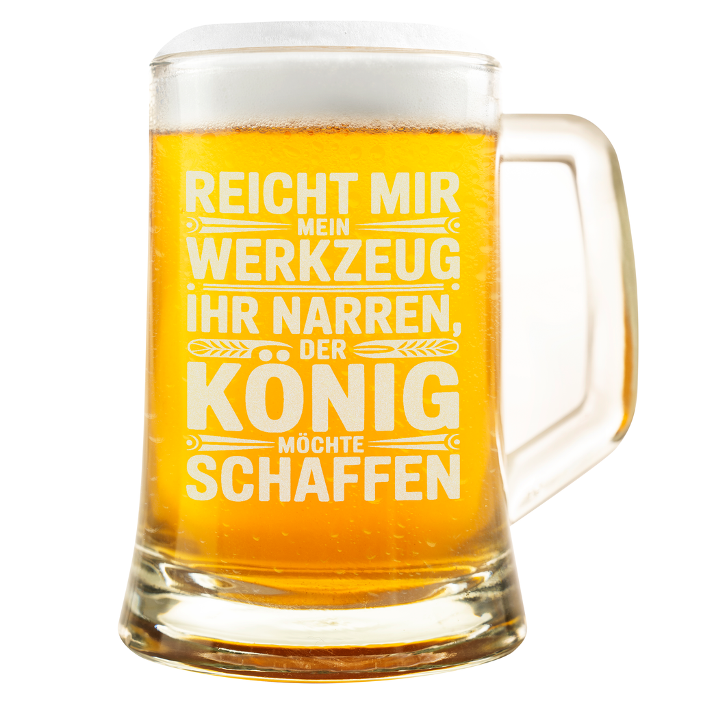 Handwerker Geschenk Lustiger Spruch Werkzeug König Männer Humor Werkstatt Bier Geschenkidee