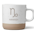 Personalisierte Kaffeetase Sternzeichen Steinbock Kaffeetasse mit Sternzeichen ideales Geschenk für Steinbock-Geborene für Esoteriker und Astrologie-Fans