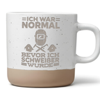 Schweißer Tasse Ich war normal bevor ich Schweißer wurde Kaffeetasse G – Bild 1