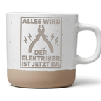 Elektriker Tasse Alles wird gut der Elektriker ist jetzt da Kaffeetass – Bild 1