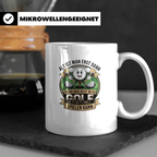 Golfer Tasse mit Spruch | Alt ist man erst wenn... | Lustige – Weiß [farbe:weiß]