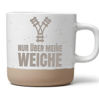 Eisenbahn Tasse Nur über meine Weiche Kaffeetasse Geschenk Lokführer M – Bild 1