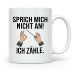 Dirigenten Tasse Sprich mich nicht an ich zähle, Musiker Ges – Weiß [farbe:weiß]