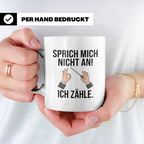 Dirigenten Tasse Sprich mich nicht an ich zähle, Musiker Ges – Weiß [farbe:weiß]