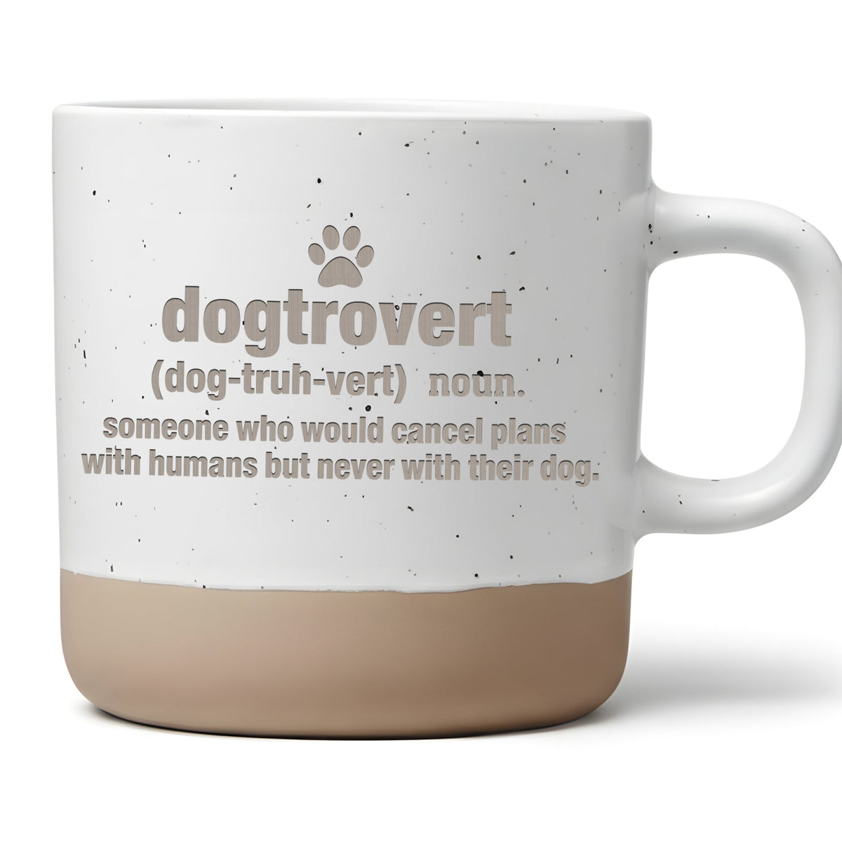 Dogtrovert Tasse Hundeliebhaber Kaffeetasse Geschenk Hundebesitzer Hun – Bild 1