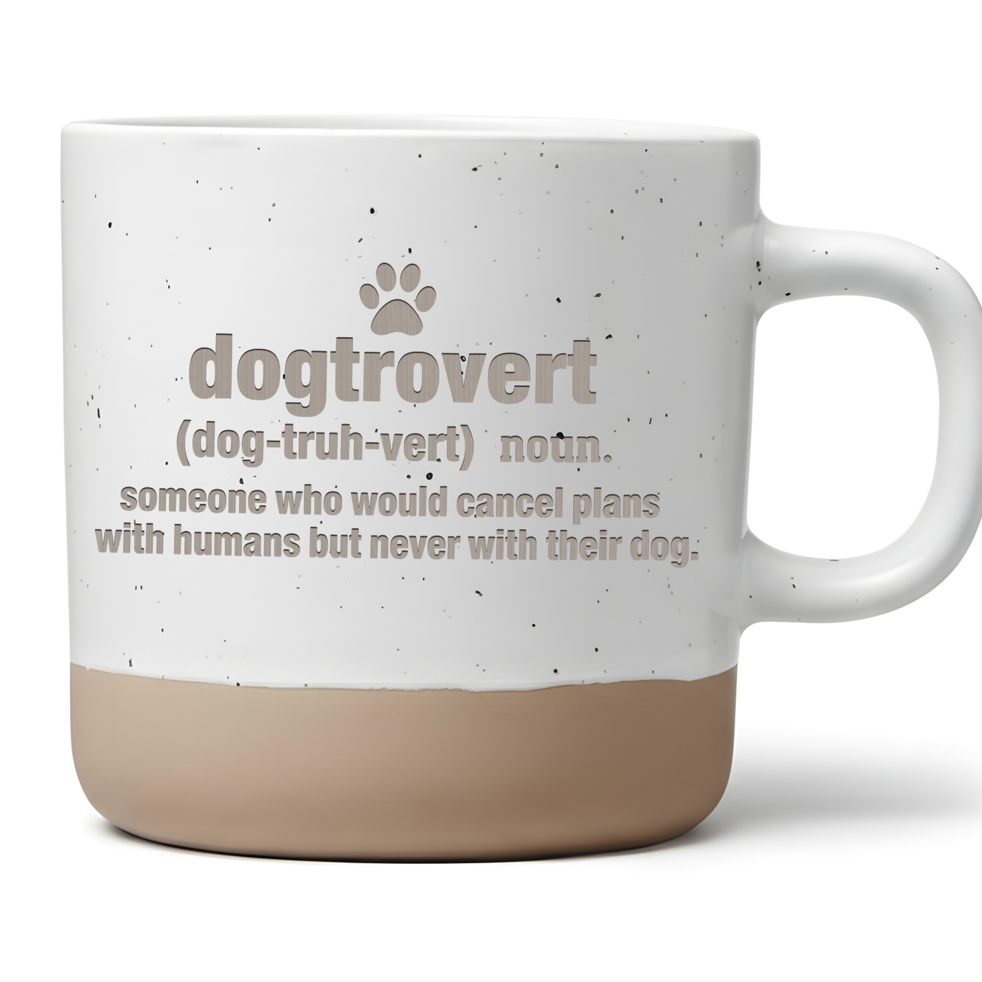 Dogtrovert Tasse Hundeliebhaber Kaffeetasse Geschenk Hundebesitzer Hun – Bild 1