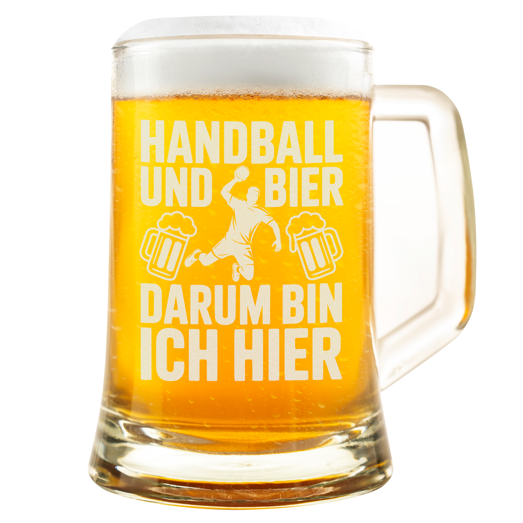 Handball Geschenk Lustiger Spruch Bier Männer Humor Handballer Geschenkidee Bierkrug