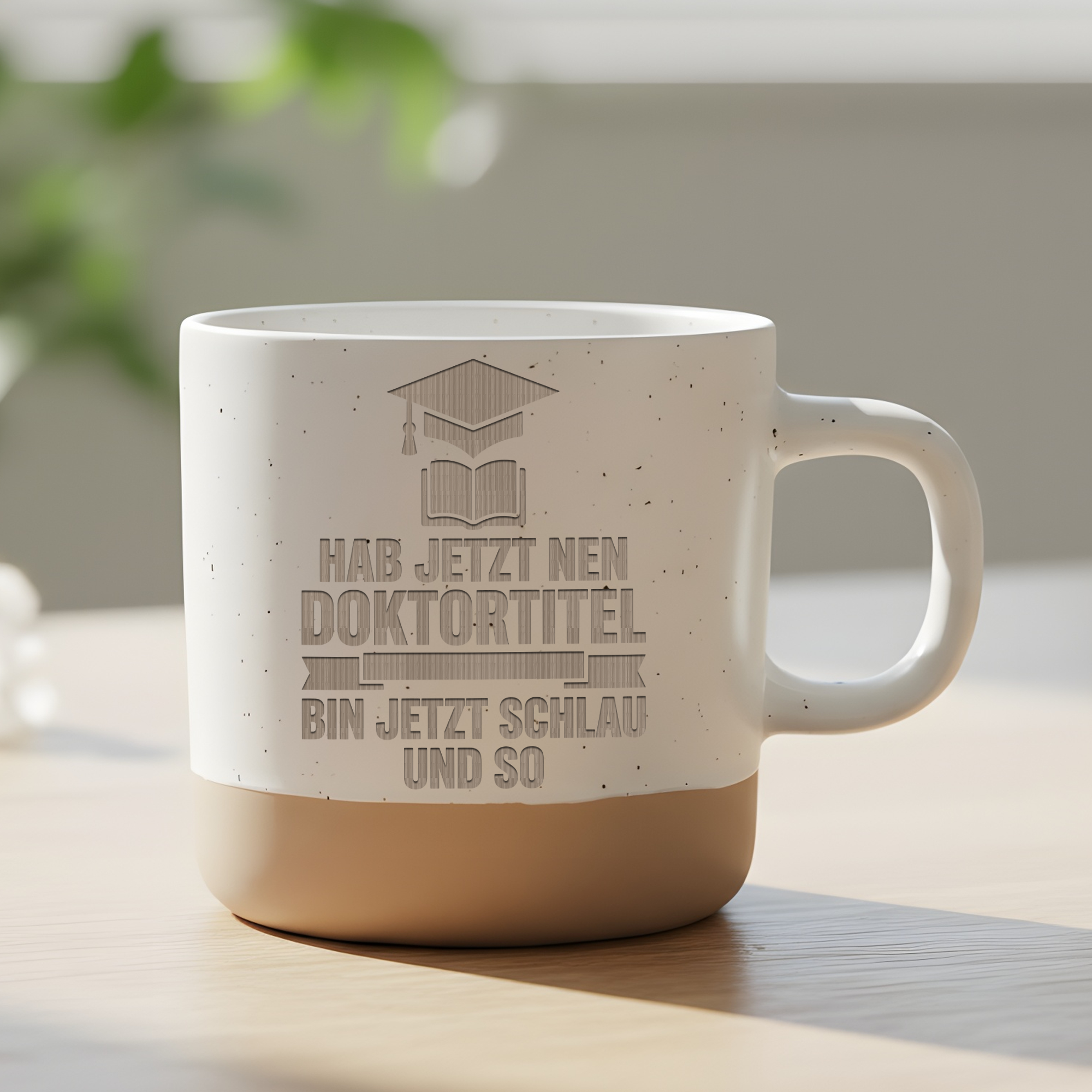 Doktortitel Tasse Lustig Hab jetzt nen Doktortitel Geschenk Promotion  – Bild 6