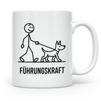 Führungskraft Tasse lustig für Hundebesitzer | Kaffeetasse C – Weiß [farbe:weiß]