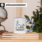 Führungskraft Tasse lustig für Hundebesitzer | Kaffeetasse C – Blau [farbe:blau]