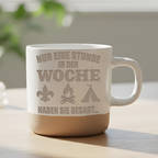 Pfadfinder Tasse Lustig Nur eine Stunde in der Woche Geschenk Pfadfind – Bild 6