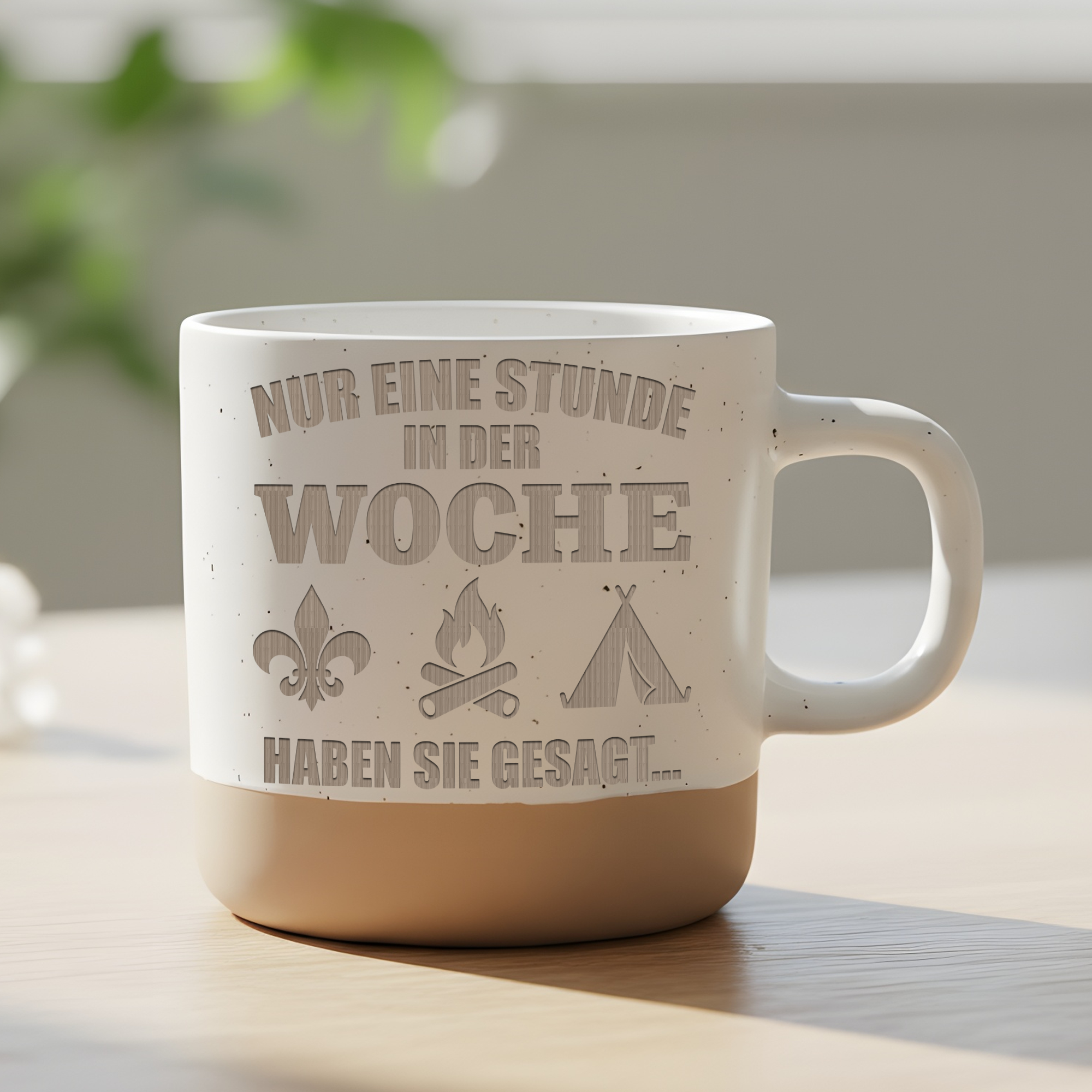 Pfadfinder Tasse Lustig Nur eine Stunde in der Woche Geschenk Pfadfind – Bild 6