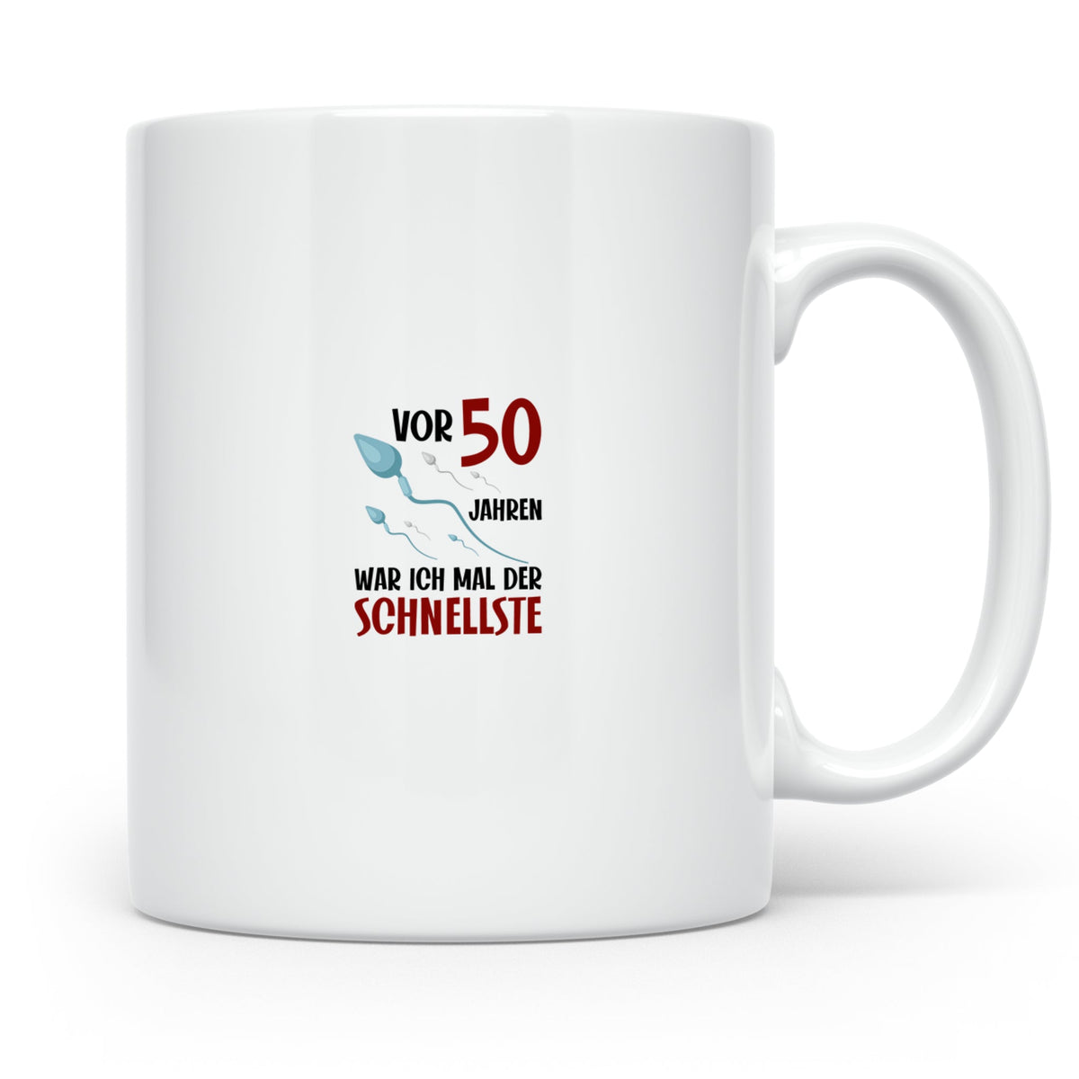 50. Geburtstag Mann | Schnellste Spermien | Lustige Geschenkidee - Sublimation