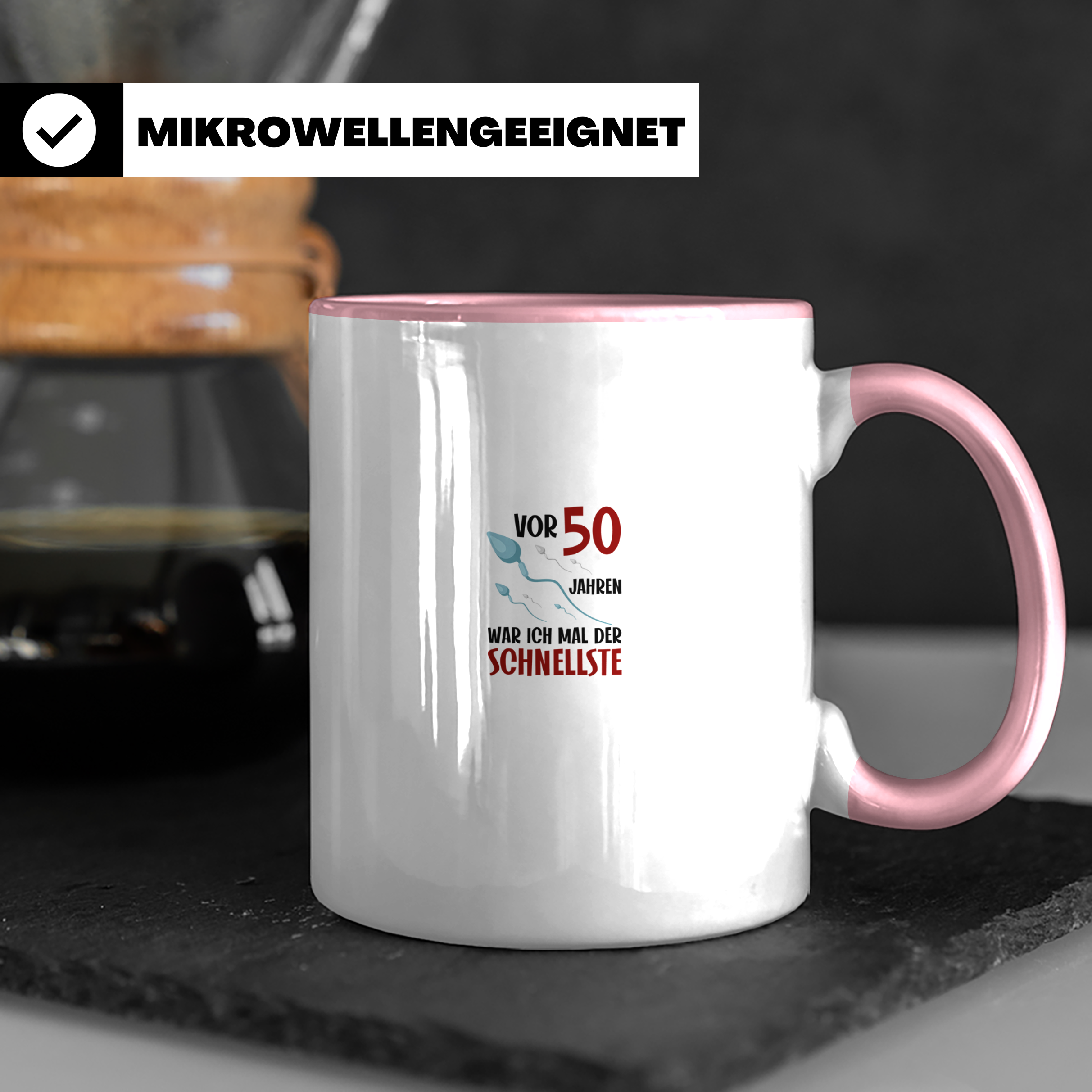 50. Geburtstag Mann | Schnellste Spermien | Lustige Geschenkidee - Sublimation