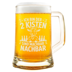 Lustiger Bier Spruch Geschenk Nachbar Humor Männer Ziegen Motiv Spaß Biertrinker Geschenkidee