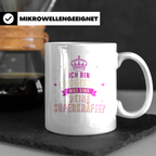 Drogistin Tasse mit Spruch Superkräfte | Geschenk für Kolleg – Weiß [farbe:weiß]