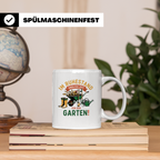 Ruhestand Tasse Gärtner | Geschenk für Rentner & Pensionär | – Weiß [farbe:weiß]