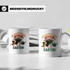 Ruhestand Tasse Gärtner | Geschenk für Rentner & Pensionär | – Weiß [farbe:weiß]