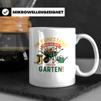 Ruhestand Tasse Gärtner | Geschenk für Rentner & Pensionär | – Weiß [farbe:weiß]