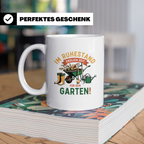 Ruhestand Tasse Gärtner | Geschenk für Rentner & Pensionär | – Weiß [farbe:weiß]
