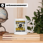 Elektroniker Tasse mit Spruch Unfall aussehen lassen, Gesche – Weiß [farbe:weiß]