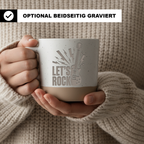 Tasse Let's Rock Gitarre, Rockmusik Becher Keramik, Geschenk fuer Musi – Bild 2